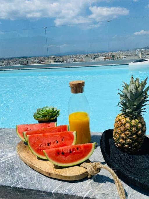 New 2Bd Aprt With Shared Rooftop Pool D3 Athen Exterior foto
